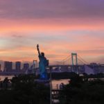 レインボーブリッジを目前に優雅にタイピングが進む