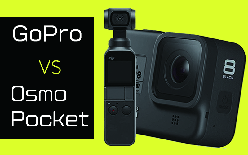 徹底比較！Osmo Pocket 対 GoPro Hero8