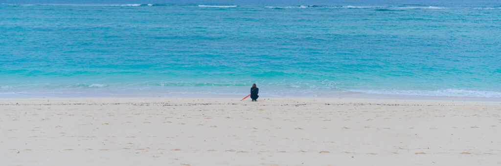 【沖縄】キャプテンカンガールで絶品ハンバーガーを堪能後、瀬底ビーチで遊ぶ / Day2