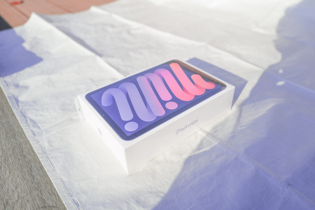 IPad Mini 6 をGET！&お外で開封！